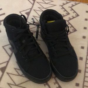 Black slip resistance shoes